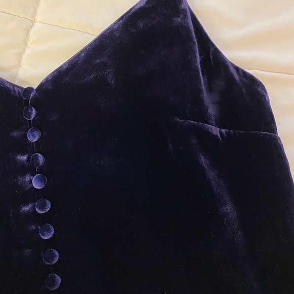 NWT madewell velvet top - Picture 4 of 5